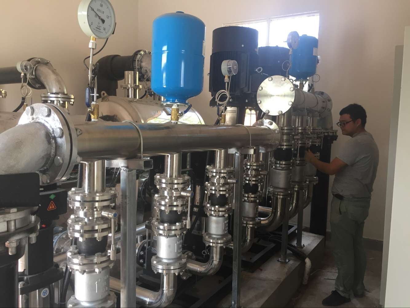 二次供水設(shè)備中的流量怎么計算