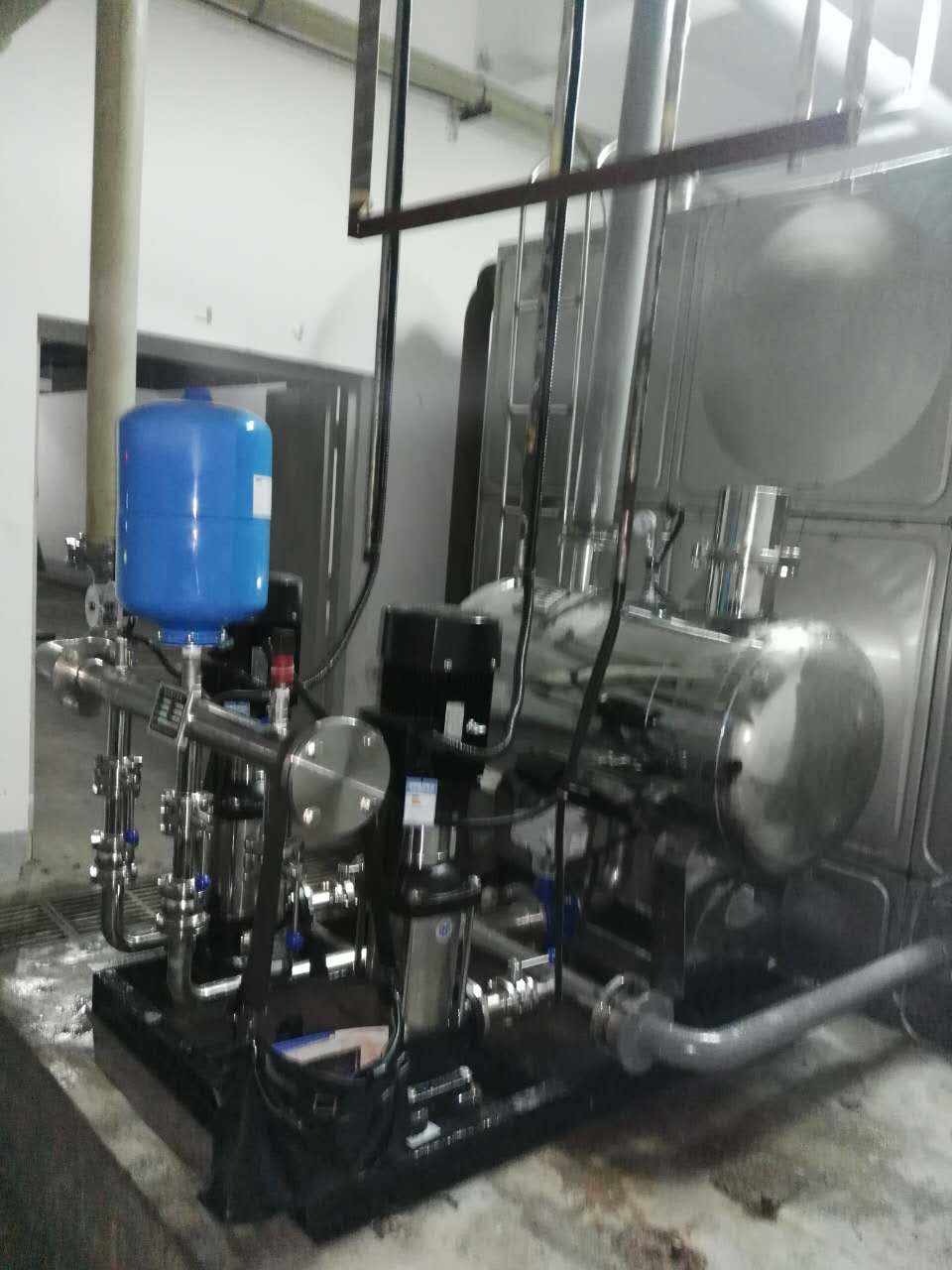 無負壓管網(wǎng)增壓穩(wěn)流供水方案